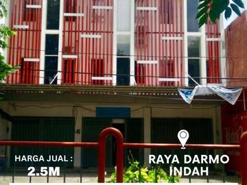 Dijual 2 unit Ruko 3 lt di Raya Darmo Indah