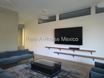Departamento en Renta en Cuajimalpa de Morelos, Lomas Del Chamizal CMB 27-64.