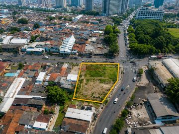 Dijual Tanah Komersial SHM 1.313 m² di Jl. Raya Palmerah Barat – Dekat Stasiun Palmerah & Tol Slipi, Cocok Gedung Perkantoran, Showroom & Rukan