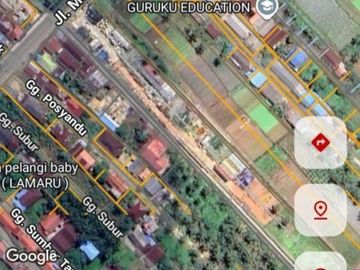 DIJUAL TANAH PINGGIR JALAN DI JL. MULAWARMAN LAMARU