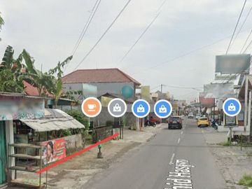 JL WAHID HASYIM LT4000 LD20m SHM Ngantong Dekat Nologaten, Seturan, Babarsari, Condongcatur, Amplaz, UPN Cocok Perumahan Mewah, Apartemen, Hotel