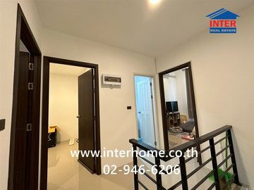 Two-story townhome, 20.1 sq.wah, Chat Luang 17 Village, Rangsit-Khlong 3, near Thai Somboon Market Rangsit-Khlong 3, Khukot-Khlong Luang Road, Khlong