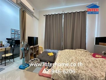 Two-story townhome, 20.1 sq.wah, Chat Luang 17 Village, Rangsit-Khlong 3, near Thai Somboon Market Rangsit-Khlong 3, Khukot-Khlong Luang Road, Khlong