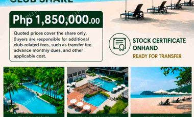 For Sale : Anvaya Beach and Nature Club Share (Below Market Price)