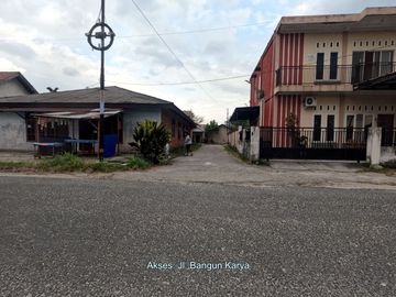 Sebrang Kampus UNRI, 200-an meter Jl. Soebrantas, Kostm Rumah dan Tanah Dijual Murah.