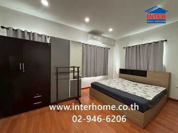 Two-story semi-detached house, 37.2 sq.wah, Lanceo Pride Kanchanaphisek-Klong Thanon Village, near Central Westgate, Kanchanaphisek Road, Nonthaburi R