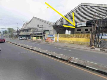 Disewakan Gudang Super Strategis di dekat Perempatan Nanggewer, Jalan Raya Bogor - Cibinong