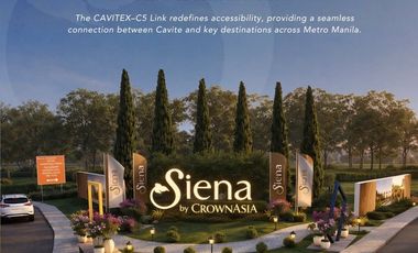 Escape to Your Tuscan Sanctuary in Bacoor – Siena by Crown Asia House and lot for sale