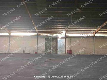 Disewakan Gudang Karawang Timur luas gudang 3.6 hektar