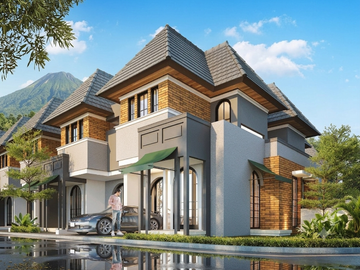INVESTASI VILLA LOKASI POROS JALAN DI PANDERMAN HILL KOTA BATU