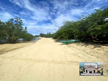 For Sale White Sand Beach next to the Main Road in Tuburan Cebu