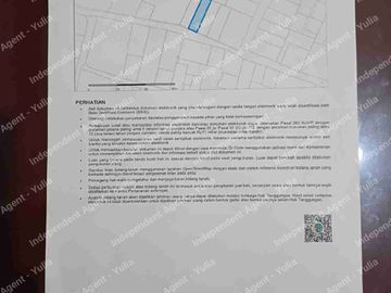 Tanah pekarangan strategis di Timur SKE Kragilan Sinduadi jalan Jambon
