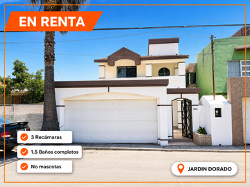 Casa en renta en Jardín Dorado, Tijuana