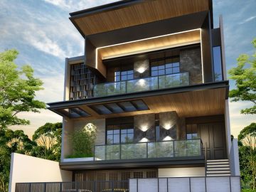Rumah 3 Lantai Baru Minimalis HGB di Citraland Eastwood