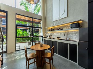 DISEWAKAN JANGKA PANJANG RUMAH KOTA DENGAN 1 KAMAR TIDUR DI CANGGU