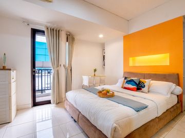 Lokasi Dekat dengan Perkantoran! Apartemen Studio Tamansari Sudirman, Full Furnished, Sewa Murah, Lokasi Strategis Jakarta - SCBD, WTC , Benhil