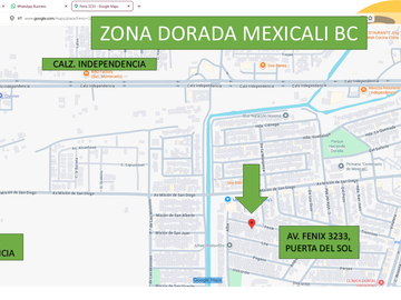 Zona Dorada CASA CALZ. INDEPENDENCIA Y CALLE NOVENA AV. FENIX 3233 PUERTA DEL SOL