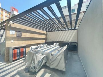 Departamento en renta, 2 recámaras, NUEVO con estacionamiento en Punto Cero San Antonio, esquina Periférico