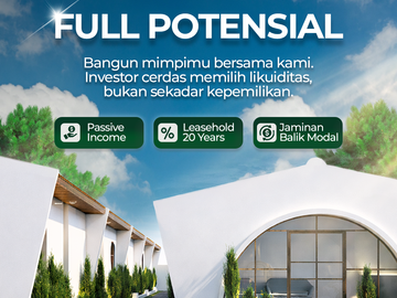 Punya Villa Sekaligus Income Tetap Rp5 Juta/Bulan dengan Garansi Buy Back