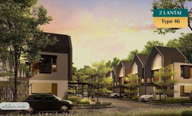 The Ayarahill Tipe 46: Rumah 2 Lantai Modern, Nyaman untuk Keluarga Muda