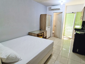 SEWA STUDIO FURNIS MINIMALIS APARTEMEN EDUCITY