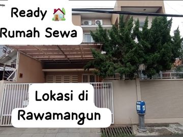 Disewakan & Dijual Rumah 2 lantai Semi Furnished di Rawamangun