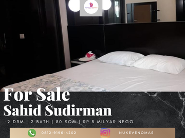 Dijual Apartement Sahid Sudirman 2BR Full Furnished