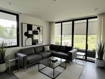 Jual Brand New Townhouse Modern Tropis 224m2 di Kemang Dalam