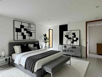 Jual Brand New Townhouse Modern Tropis 224m2 di Kemang Dalam