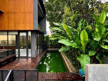 Jual Brand New Townhouse Modern Tropis 224m2 di Kemang Dalam