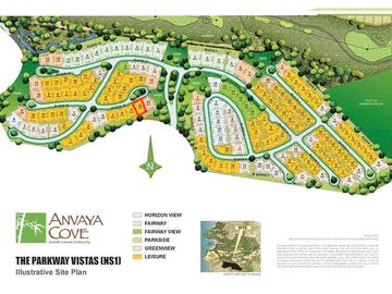 522 sqm with Golf share include in Anvaya Cove The Parkway Vistas For Sale Residential Lot