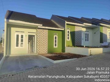 RUMAH SUBSIDI PALING STRATEGIS, DEKAT AKSES PINTU TOL BOCIMI DAN STASIUN KAI PARUNGKUDA, CICILAN 1 JUTAAN PERBULAN FLAT