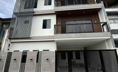 For Sale 3 Storey Modern House and Lot with 6 Bedrooms in Greenwoods Pasig City-JV2