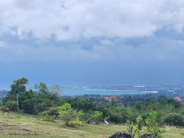 Tanah bagus view laut, dijual area GWK.