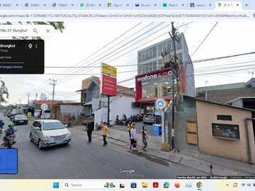 Dijual 2 Ruko Gandeng 4 Lantai untuk BISNIS/USAHA komersial