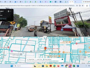 Dijual 2 Ruko Gandeng 4 Lantai untuk BISNIS/USAHA komersial