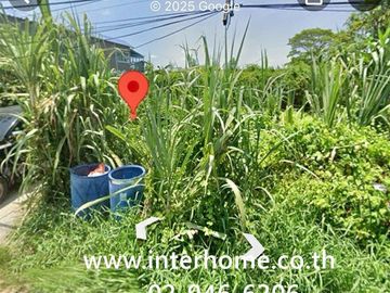 Vacant land, 83.3 sq.wa. (approximately 33.3 square meters), located on Soi Suk Sawat 102, Suk Sawat Road (Soi Rom Yen Niwet), Phra Samut Chedi, Samut