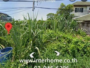 Vacant land, 83.3 sq.wa. (approximately 33.3 square meters), located on Soi Suk Sawat 102, Suk Sawat Road (Soi Rom Yen Niwet), Phra Samut Chedi, Samut