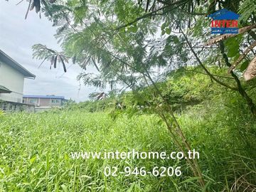Vacant land, 63.4 sq.wah. Located on Suk Sawat 102 Soi (Rom Yen Niwet Soi), Suk Sawat 102 Road, Phra Samut Chedi, Samut Prakan.