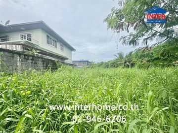 Vacant land, 63.4 sq.wah. Located on Suk Sawat 102 Soi (Rom Yen Niwet Soi), Suk Sawat 102 Road, Phra Samut Chedi, Samut Prakan.