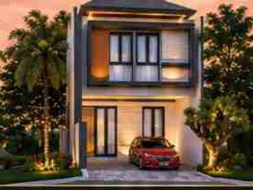 DIJUAL RUMAH GRESS 2 LANTAI DI TAMAN PONDOK INDAH WIYUNG SURABAYA