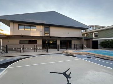 For Lease 3BR House with Pool & Half Basketball Court in San Lorenzo Village