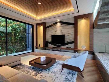 Rumah Minimalis Luxury Arga Golf BSB City Semi Furnish With Private Pool