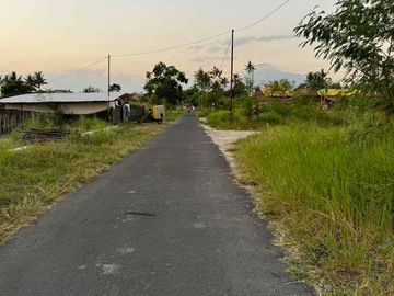 Tanah Asri dengan view gunung Merapi di jl Palagan km 11