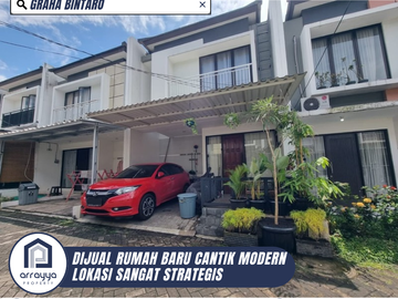 DIJUAL RUMAH MODERN CANTIK SEMI FURNISH GRAHA BINTARO (DM98)