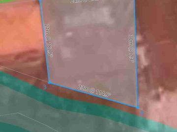 Tanah Komersial 600 m² Zona Perdagangan di Denpasar Barat