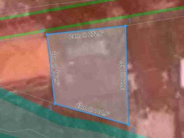 Tanah Komersial 600 m² Zona Perdagangan di Denpasar Barat