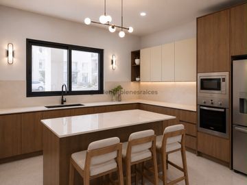 Casa de una planta nueva en venta en La Paloma equipada y amueblada Hermosillo