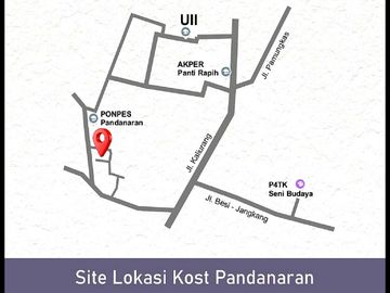 Dekat Raminten Kost Dijual Sleman di Jl. Kaliurang Km.13