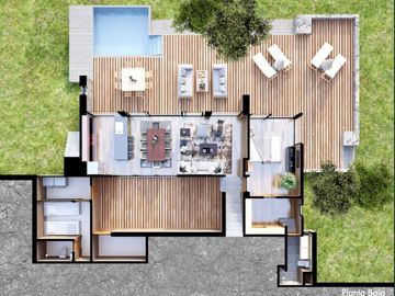 Casa en venta en el Conjunto residencial Bosque Alto, Valle de Bravo